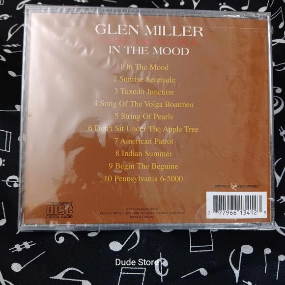 Glenn Miller Orchestra - In The Mood - 10 Songs - NEW 1994 CD - Picture 2 of 3
